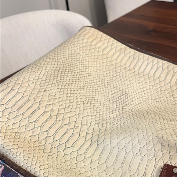 Consuela Cream and Brown Tote Bag - Picture 8 of 8